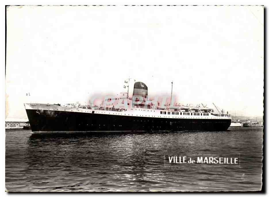 Bateau à vapeur — Ville de Marseille — Ville de Marseille
