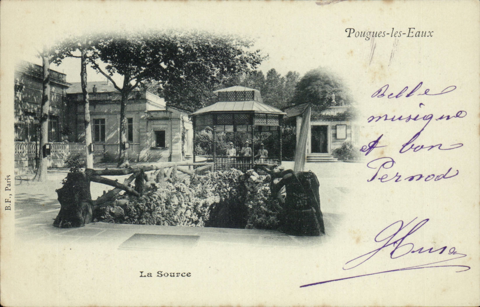 Pougues les Eaux - La Source - CPA 