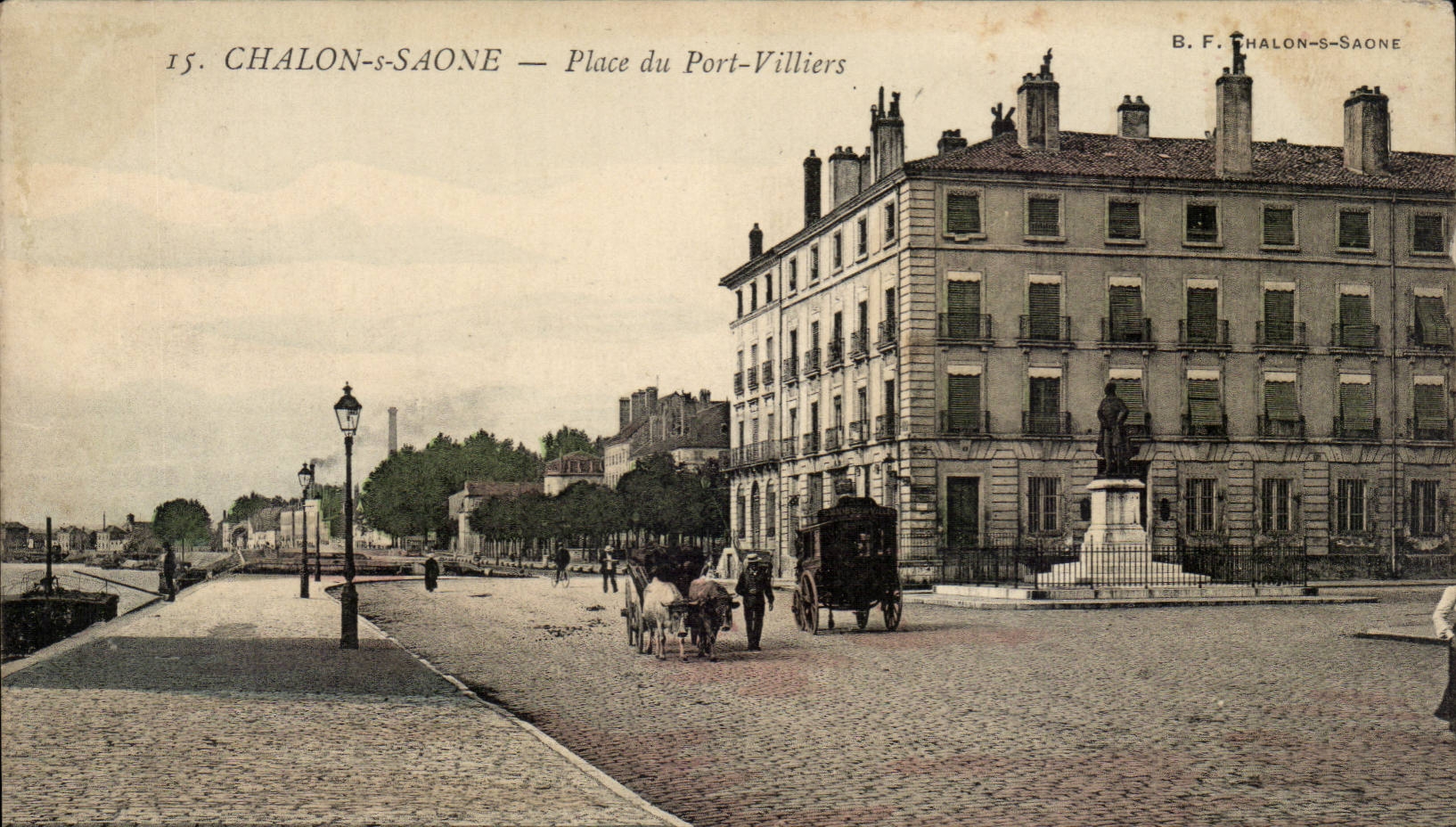 Chalon-sur-Saône — Place du Port-Villiers — B.F. Chalon-saône, n°15