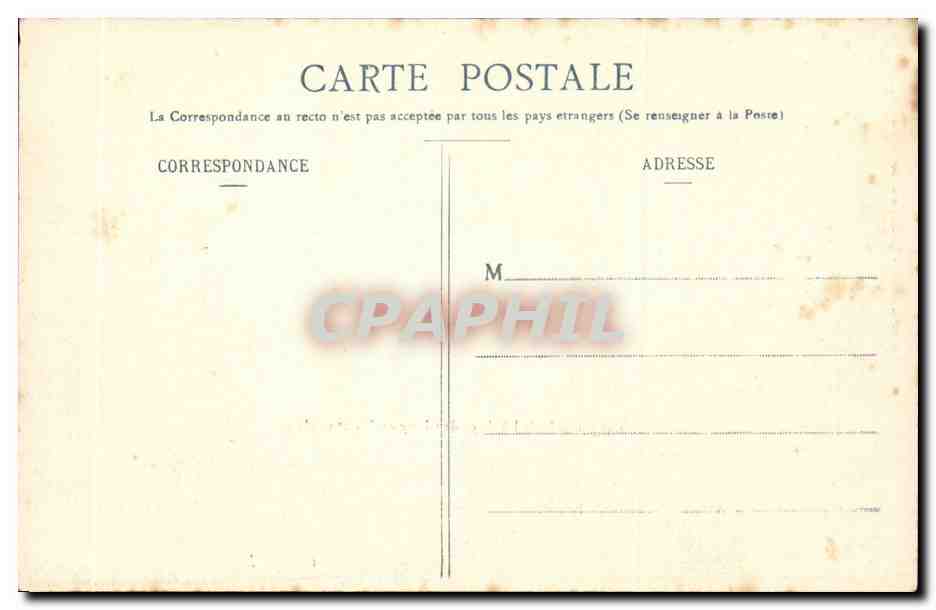 Cluny - Vue Generale de l'Abbaye au XVII siecle - CPA  — Rückseite