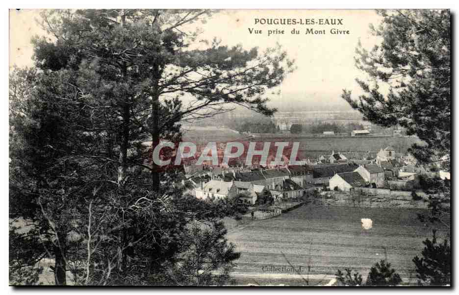 Pougues les Eaux - Vue Prise du Mont Givre - CPA 