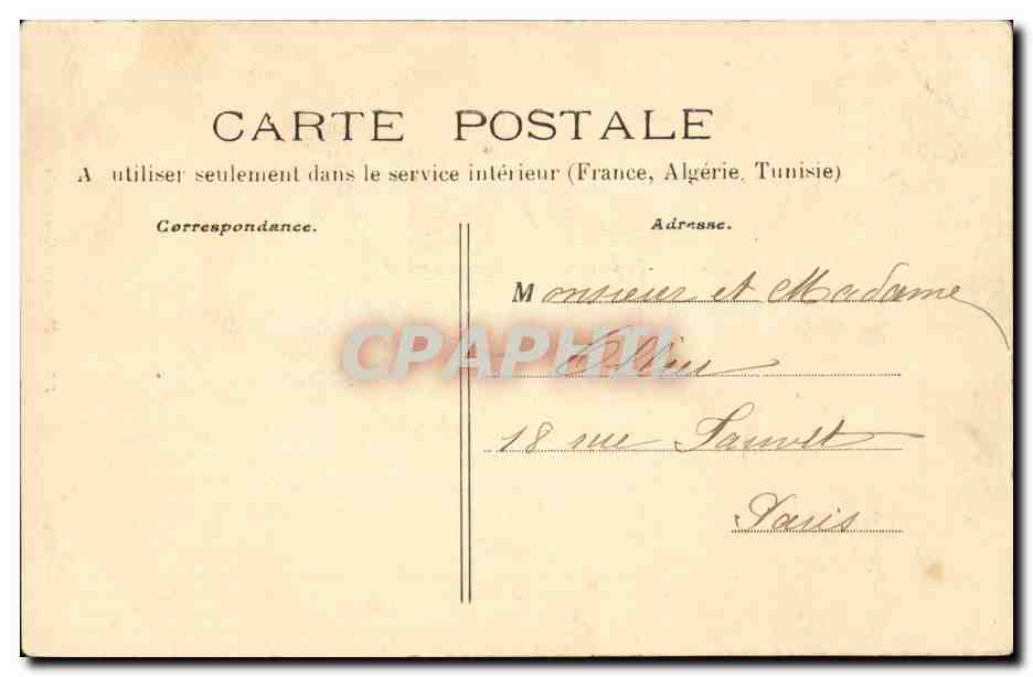 Paysan Nivernais — La Macon, Nièvre — série 11 — Reverso