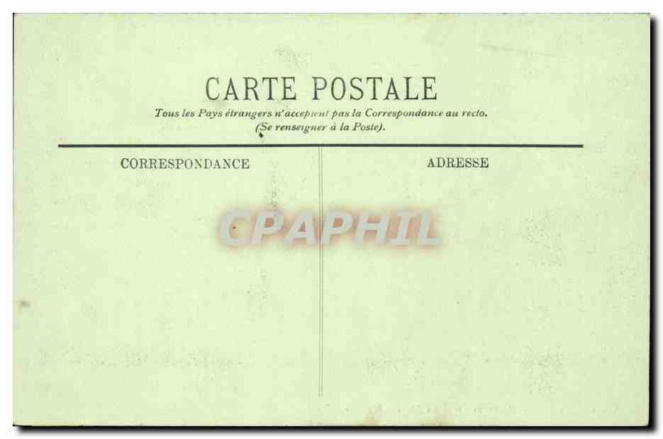Cannes - panorama pres de Mont Chevalier - CPA  — Verso