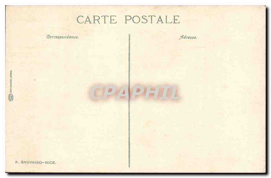 Cannes - Monument eleve a la memoire d'Edouard VII - CPA  — Rückseite