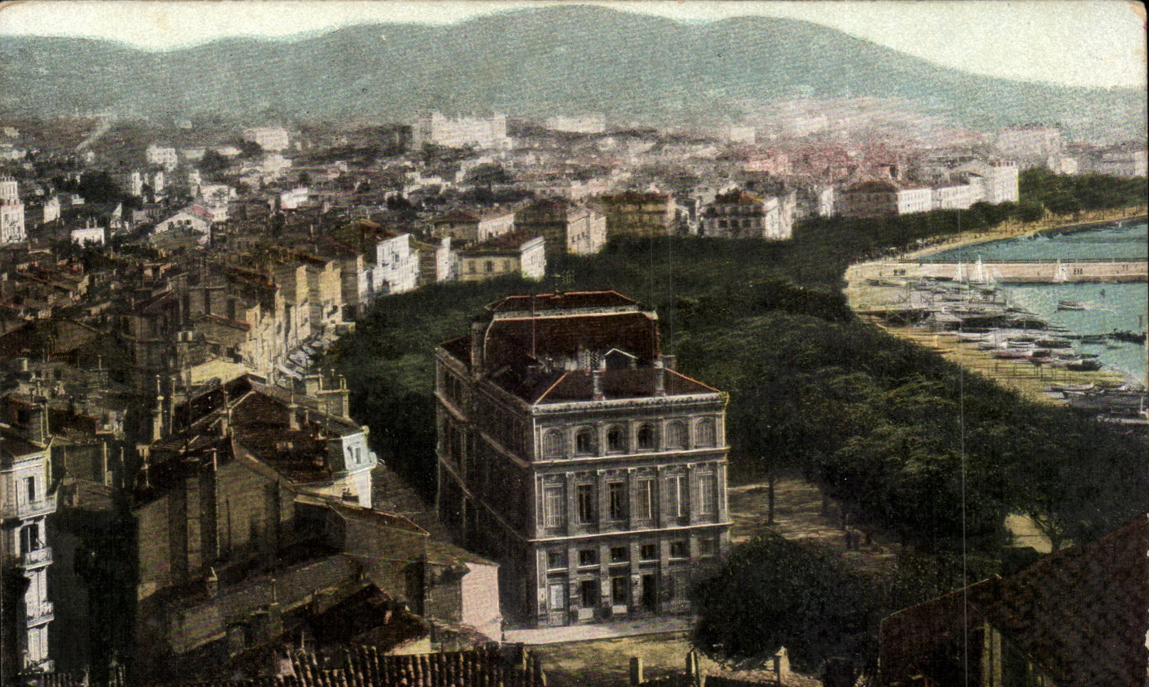 Cannes - Vue Generale prise du mont Chevallier - CPA 