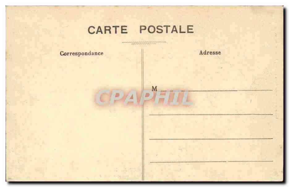 Carnaval de CANNES XV — S.M. Carnaval, retour du Circuit de l'Est — Édition spéciale des Petits Caricatures, Cannes — Verso