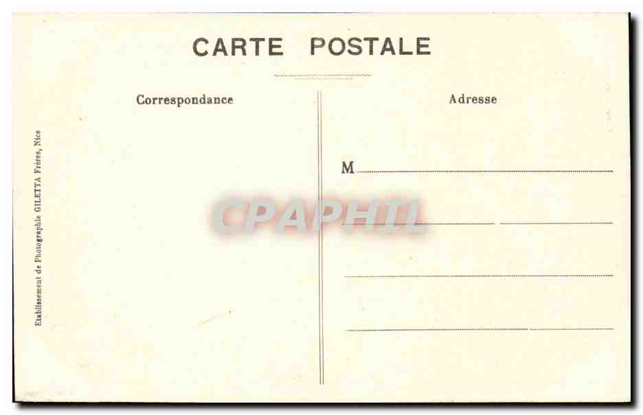 Carnaval van NICE XXXIX — Wagen van S. M. Carnaval — Project S. M. Biasini, Spaanse Bouwer — Achterkant