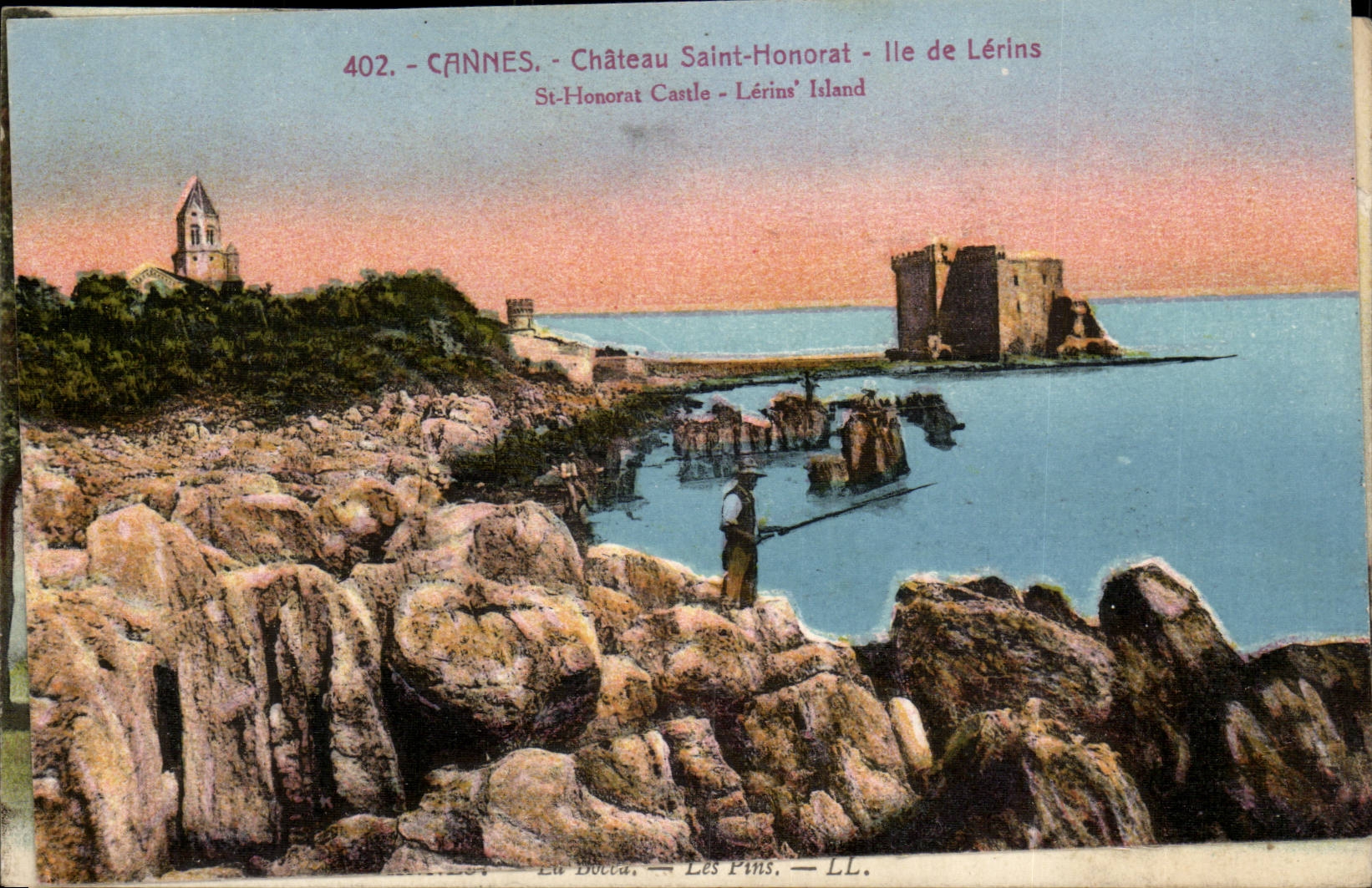 Cannes - Chateau Saint Honorat - Ile de Lerins - CPA 