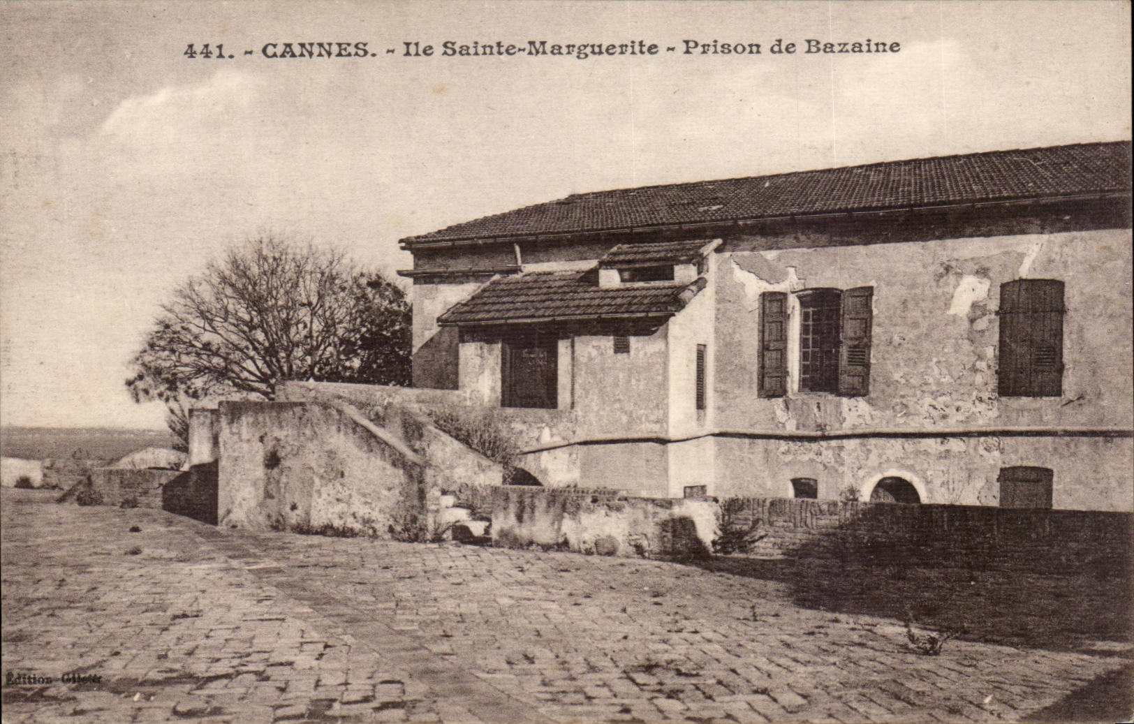 Cannes - Ile Ste Marguerite - Prison de Bazaine CPA 