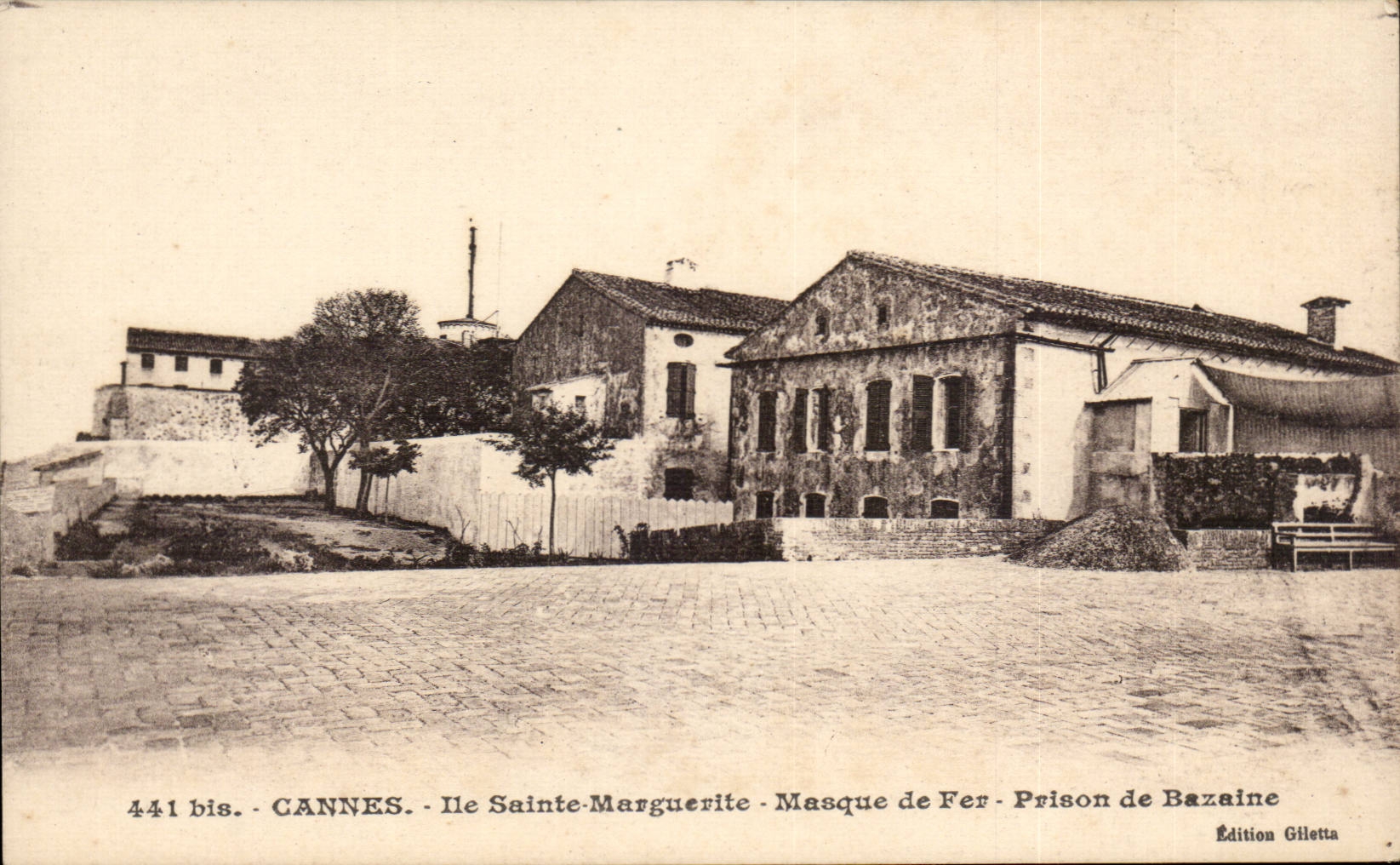 Cannes - Ile Ste Marguerite - Prison de Bazaine - Masque de Fer CPA 