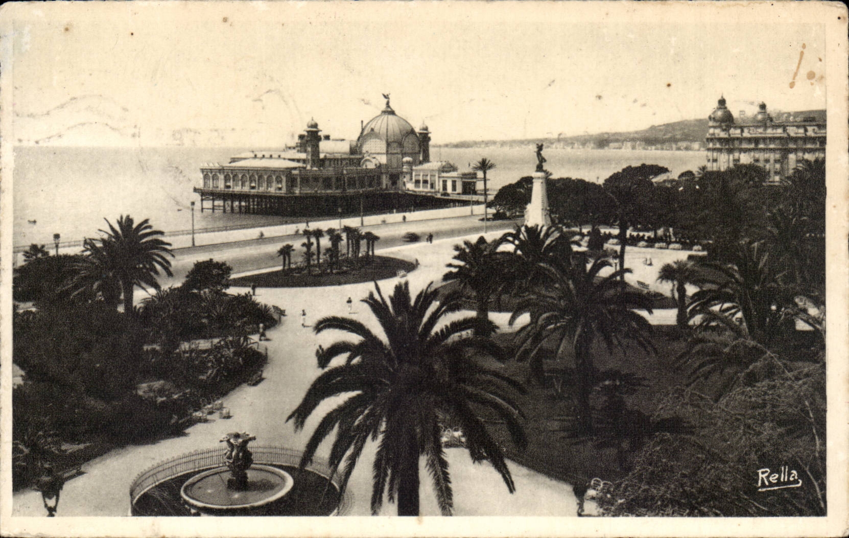 Nice - Jardins Albert I et le Casino - CPA 