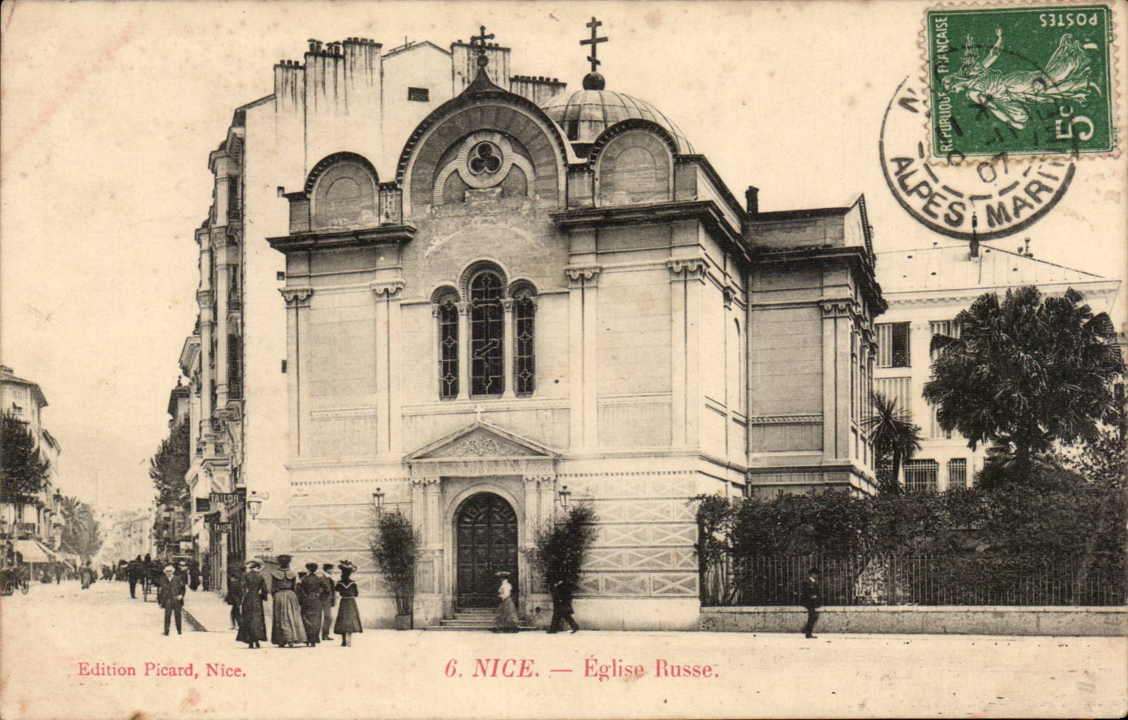 Nice - Eglise Russe - Russia - CPA 