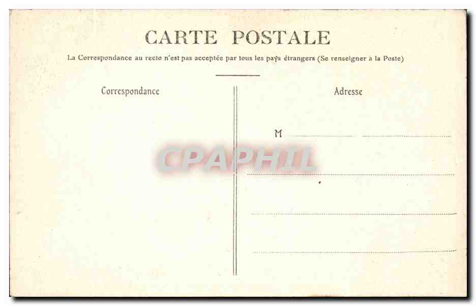 Nice - Maison du Convalescence - Avenue Malaussena - Place Beatrix - CPA  — Rückseite