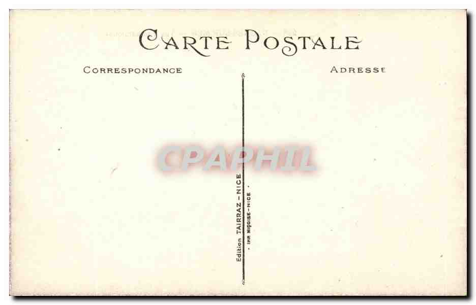 Cagnes sur Mer - Vue Panoramique - CPA  — Verso
