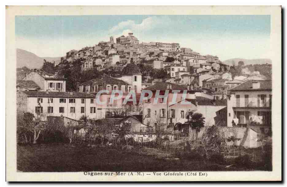 Cagnes sur Mer - Vue Generale - CPA 