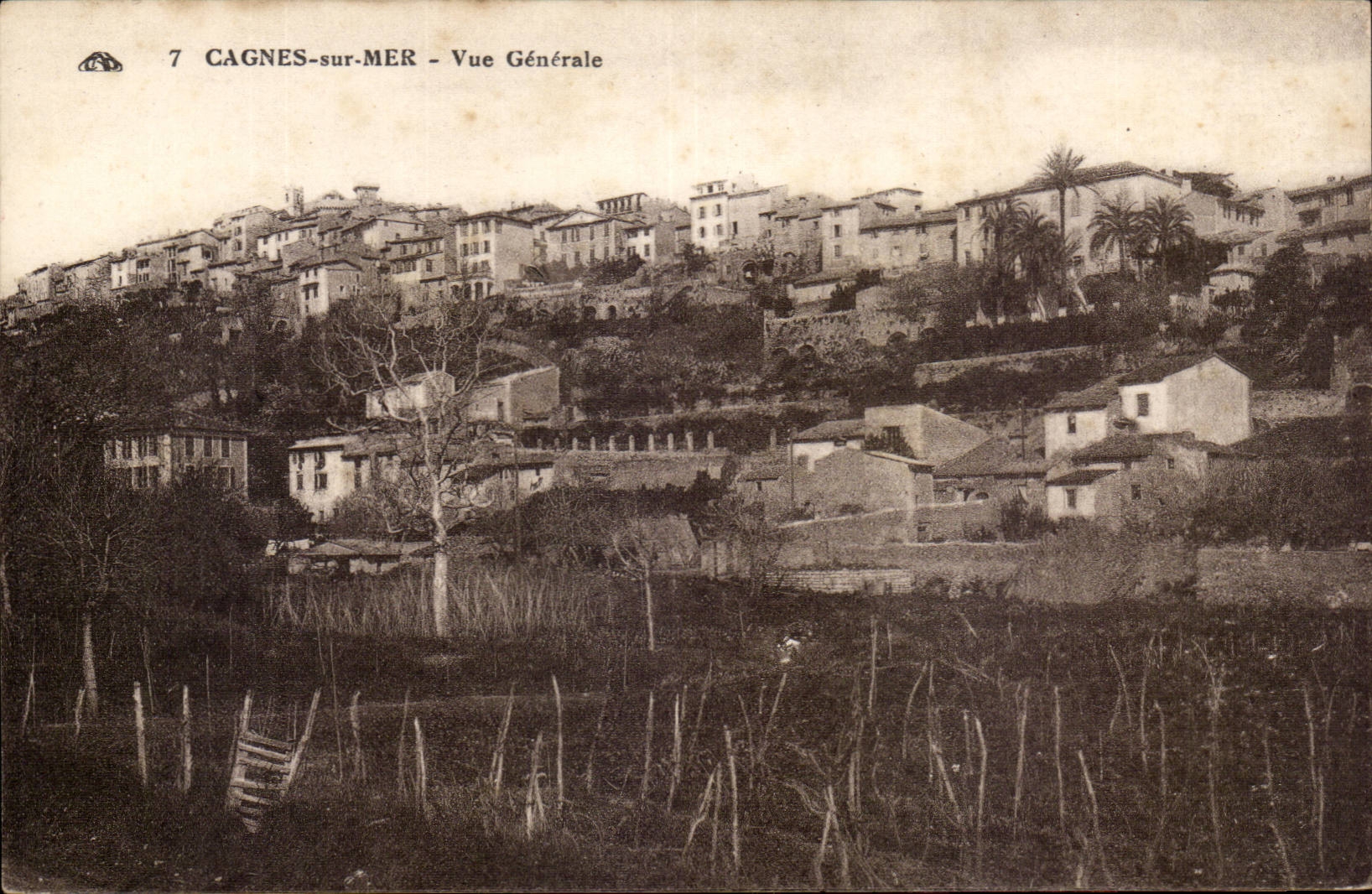 Cagnes sur Mer - Vue Generale - CPA 