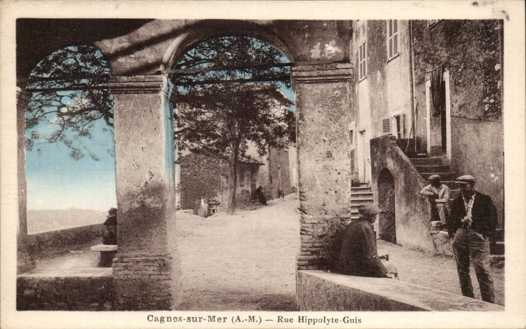 Cagnes-sur-Mer (A.-M.) — Rue Hippolyte-Guis