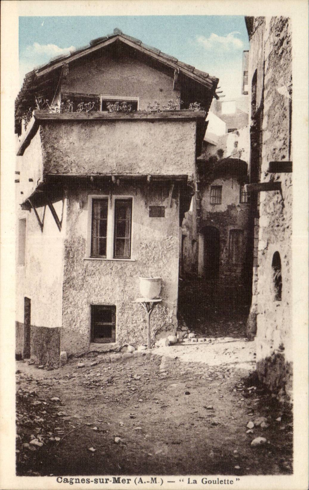 Cagnes-sur-Mer (A.-M.) — "La Goulette" — Éditeur Rigole, Toulon