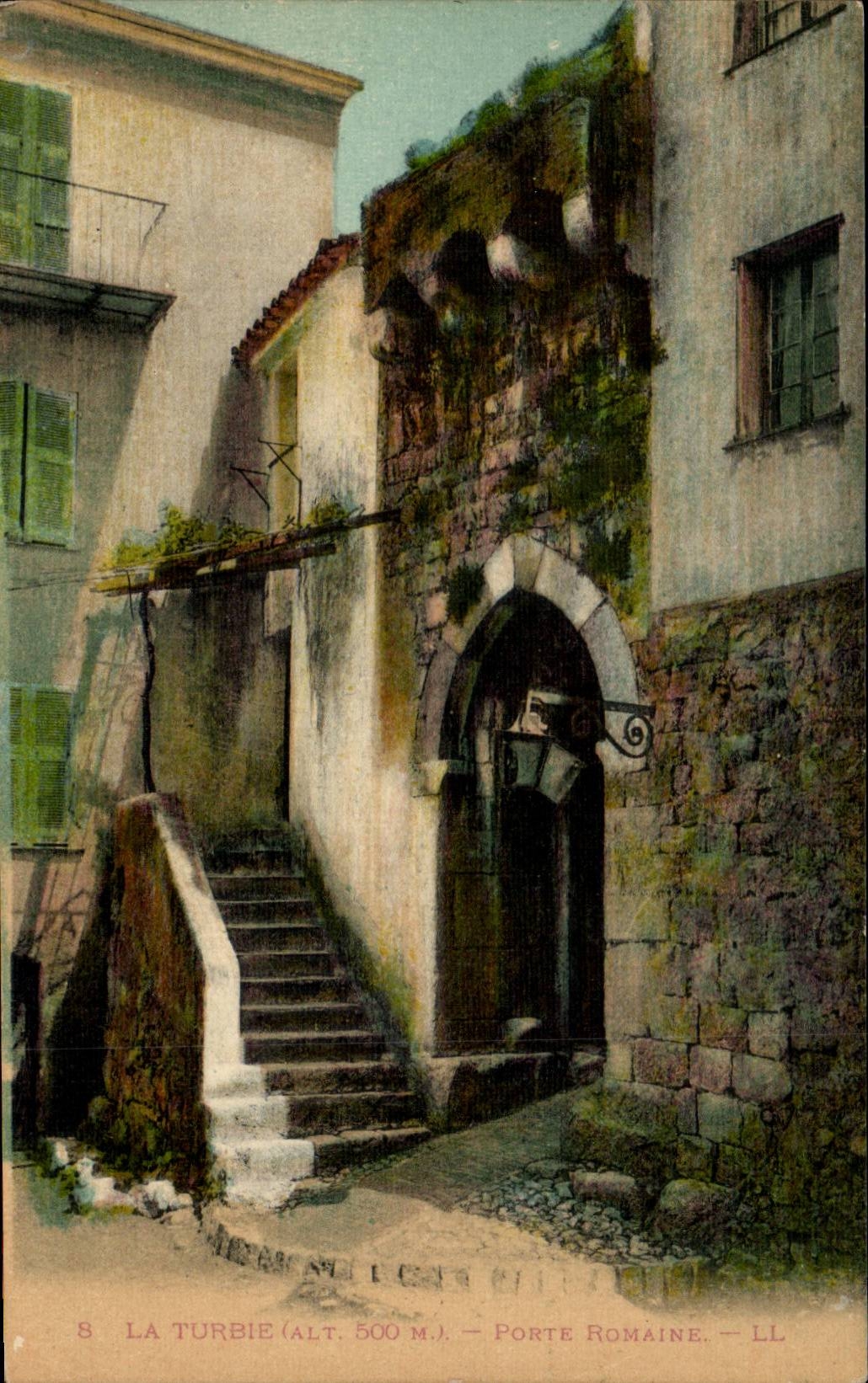 La Turbie - Porte Romaine - CPA 