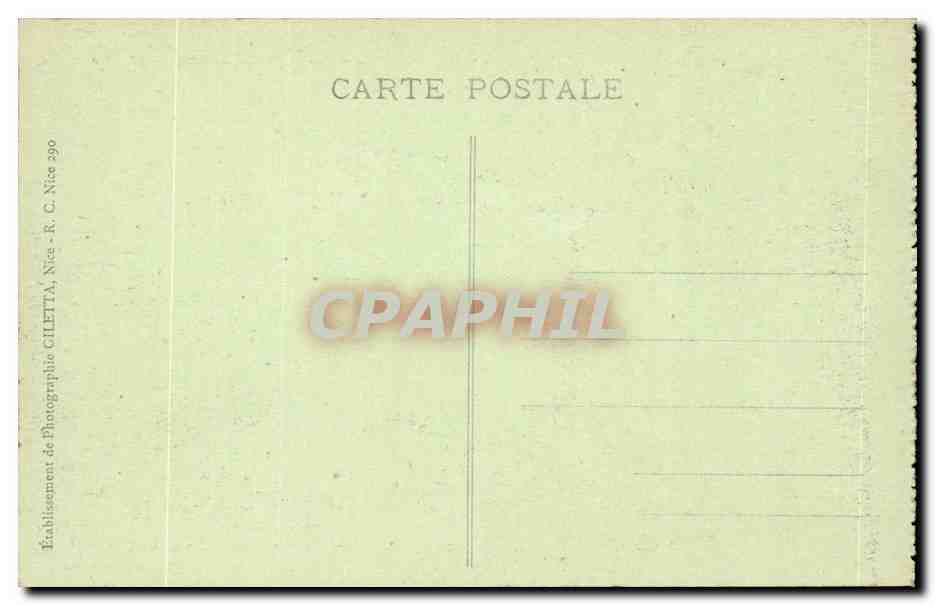 Ile St Honorat - L'Abbaye de Lerins - Le Refectoire et les religeuses pendant les Graces - CPA  — Rückseite