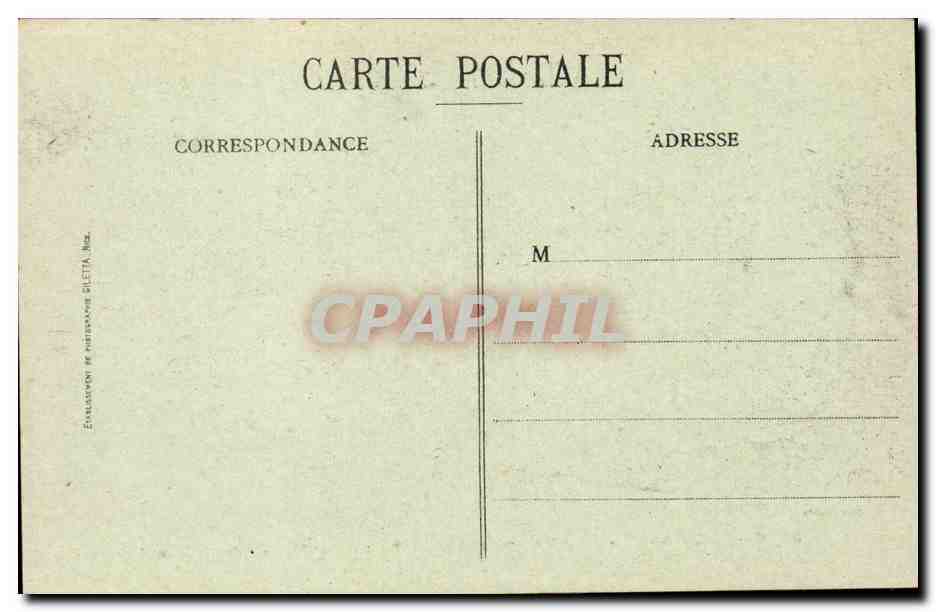 Levens - Vue prise du Plateau - La Vallee de la Vesubie - CPA  — Rückseite