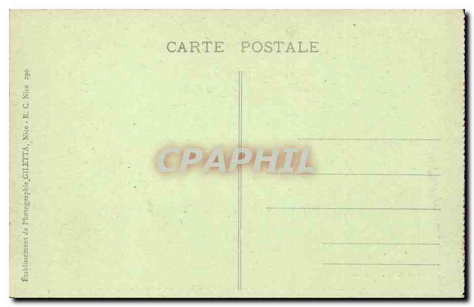 Ile St Honorat - Abbaye de Lerins - Salle du Chapitre - CPA  — Rückseite