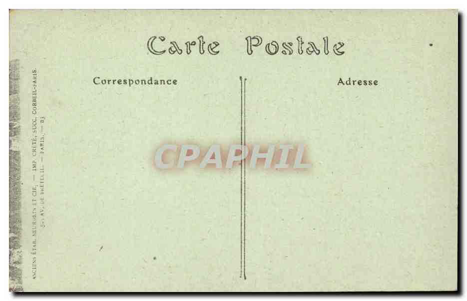 La Turbie - Vue Generale prise du Mont Bataille - CPA  — Rückseite