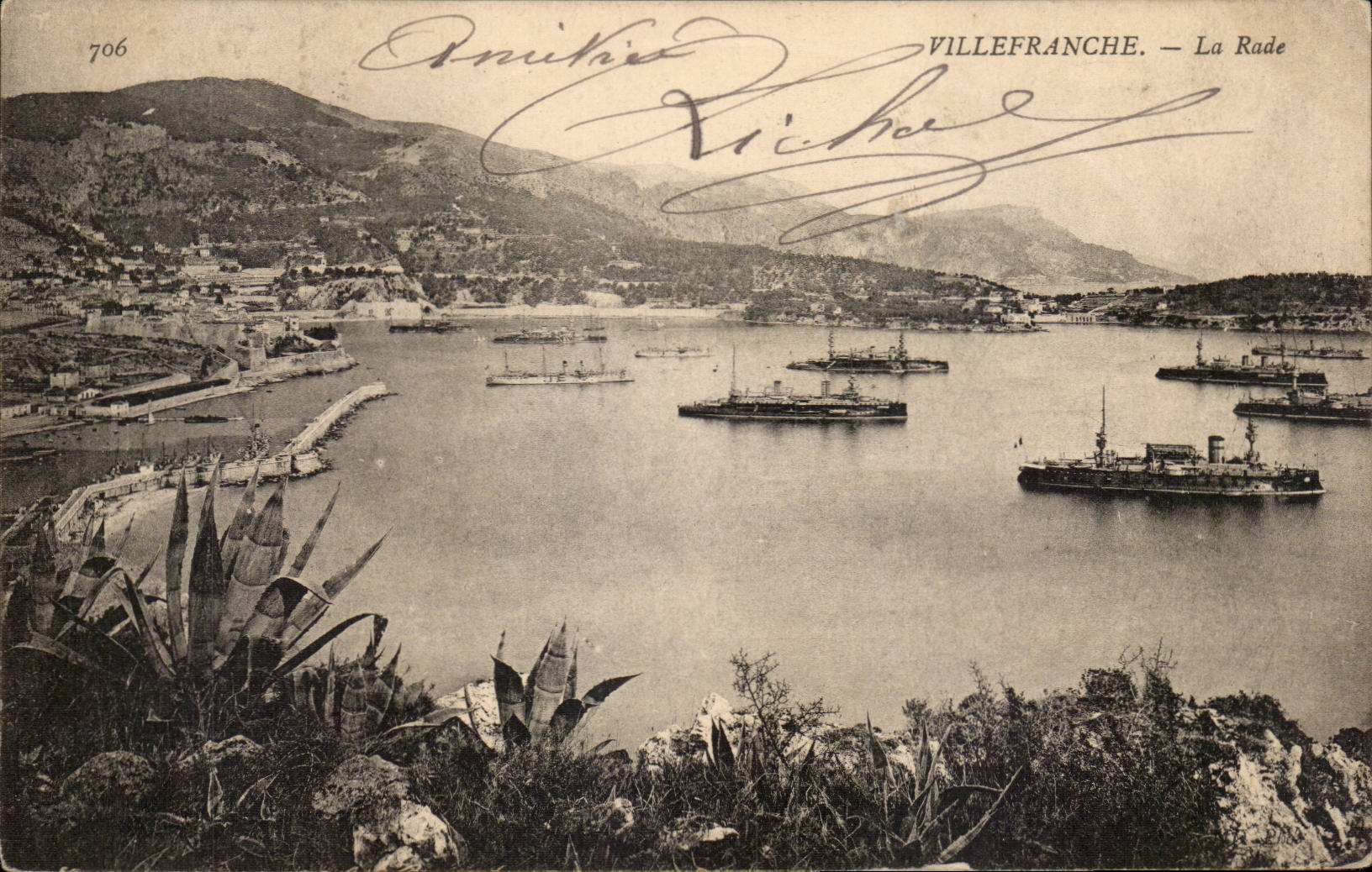 Villefranche — De Haven — uitgever Vichier, n°706