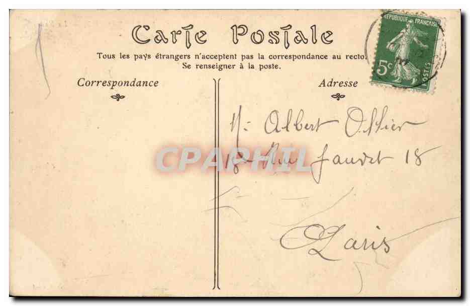 Villefranche — De Haven — uitgever Vichier, n°706 — Achterkant