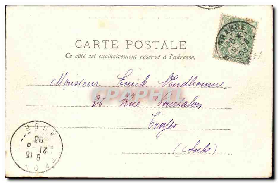 Grasse - Cote d'Azur - Cueillette de fleurs d'orangers - CPA TOP — Rückseite