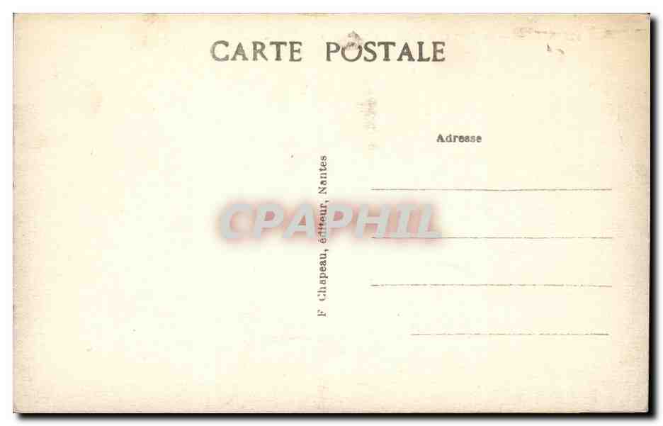 Nantes - Le Pont et le Palais de la Bourse - CPA  — Back