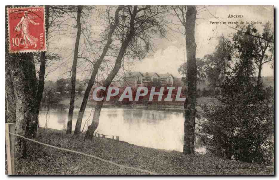 Ancenis - Ferme et Etang de la Guere - CPA 