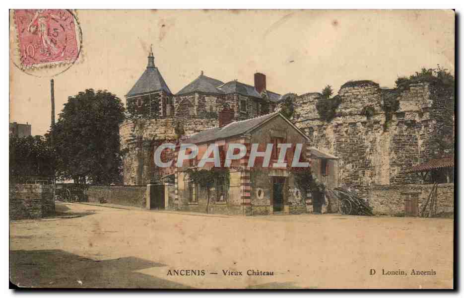 Ancenis - Vieux Chateau - CPA 