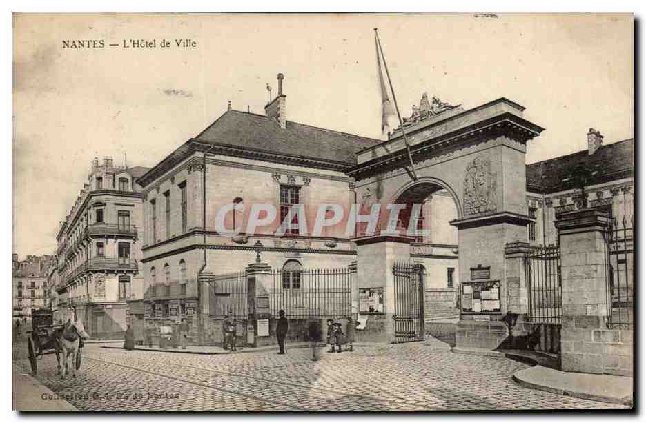 Nantes - L'Hotel de Ville - CPA 