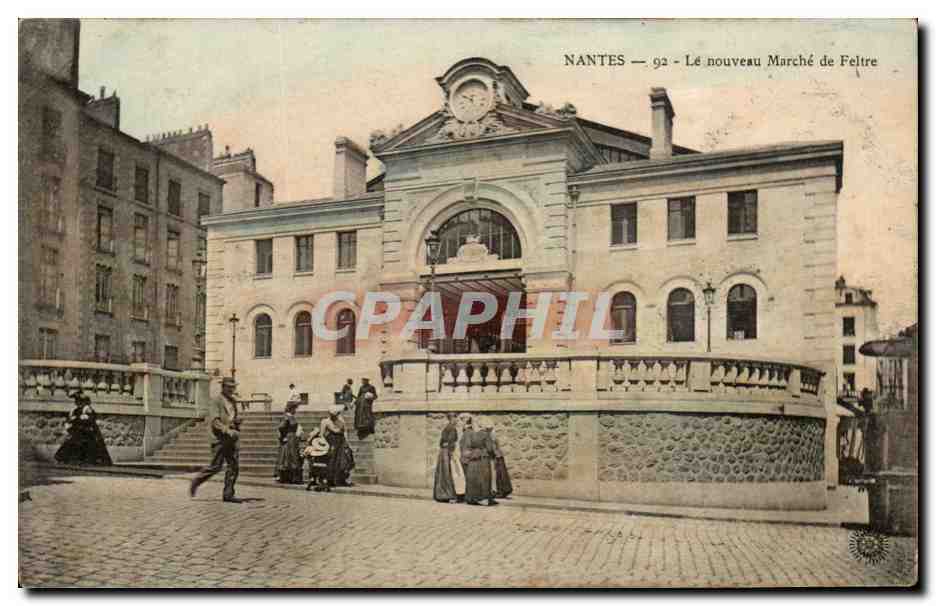 Nantes - Le Nouveau Marche de Feltre - CPA 
