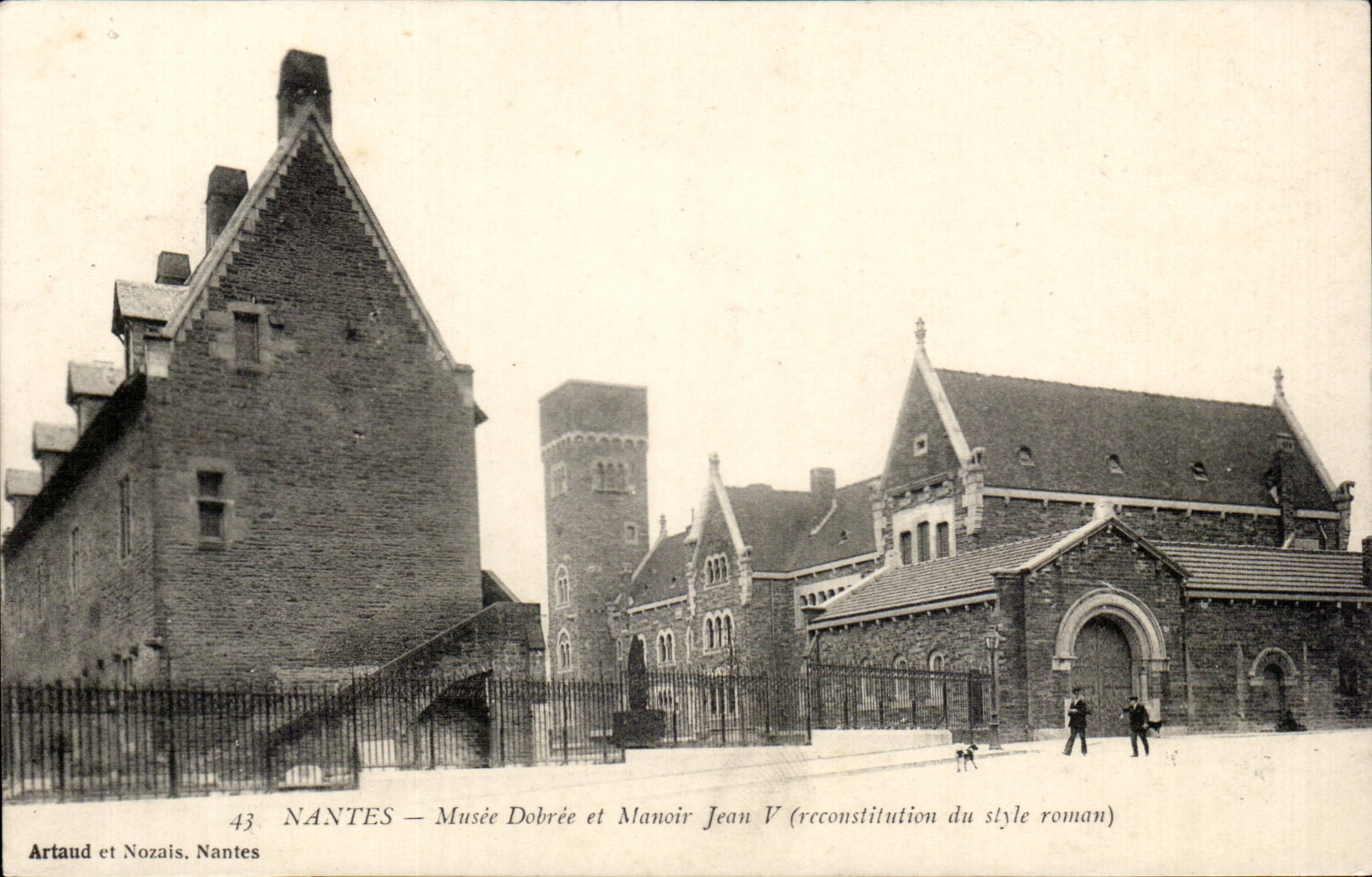 Nantes - Musee Dobree et Manoir Jaen V CPA 