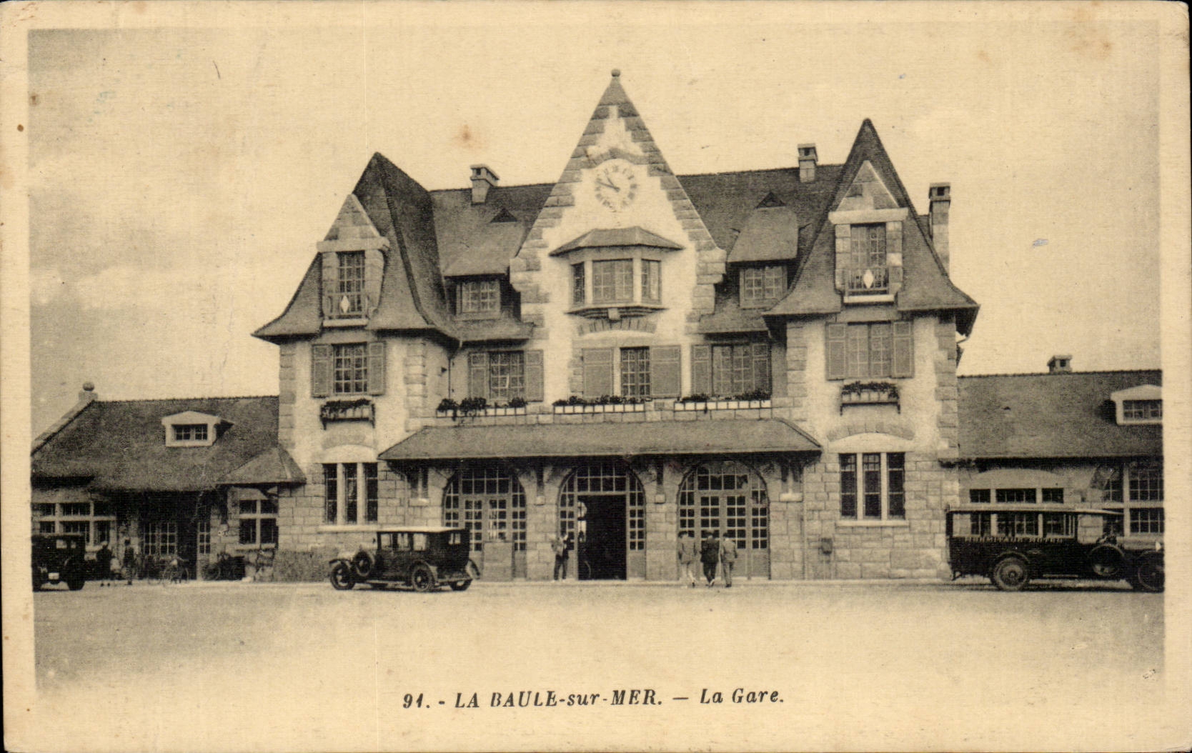 La Baule sur Mer CPA La gare