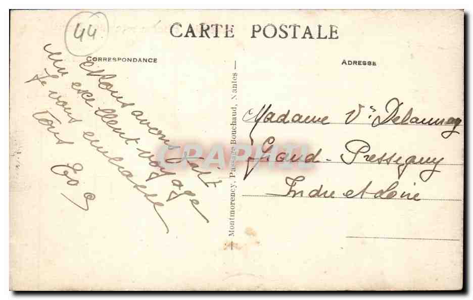Great Pharmacy of Paris — L. Verna, Laureate Pharmacist — La Baule — Back