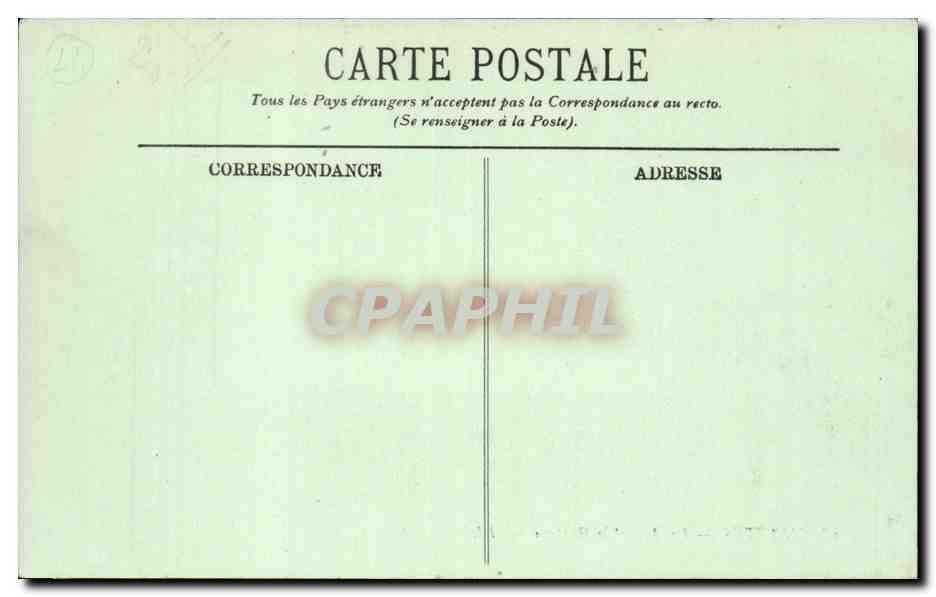 NANTES — Le Quai et le Château — LL. — Verso