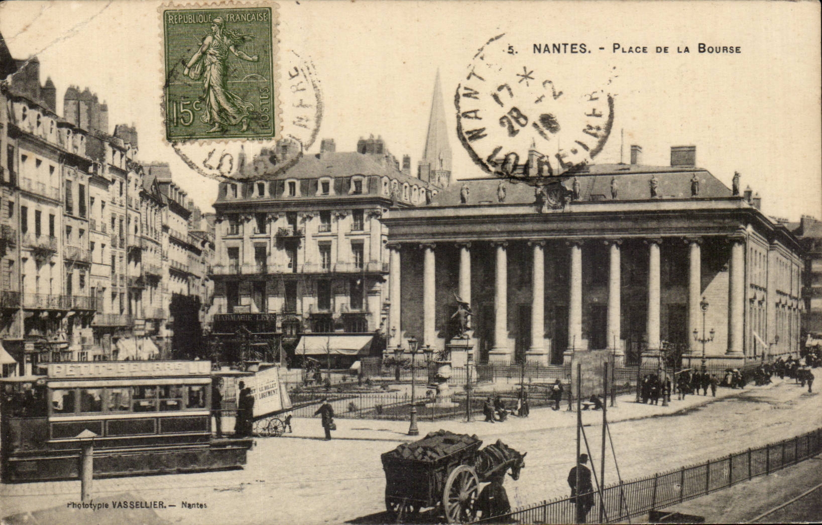 Nantes CPA Place de la Bourse