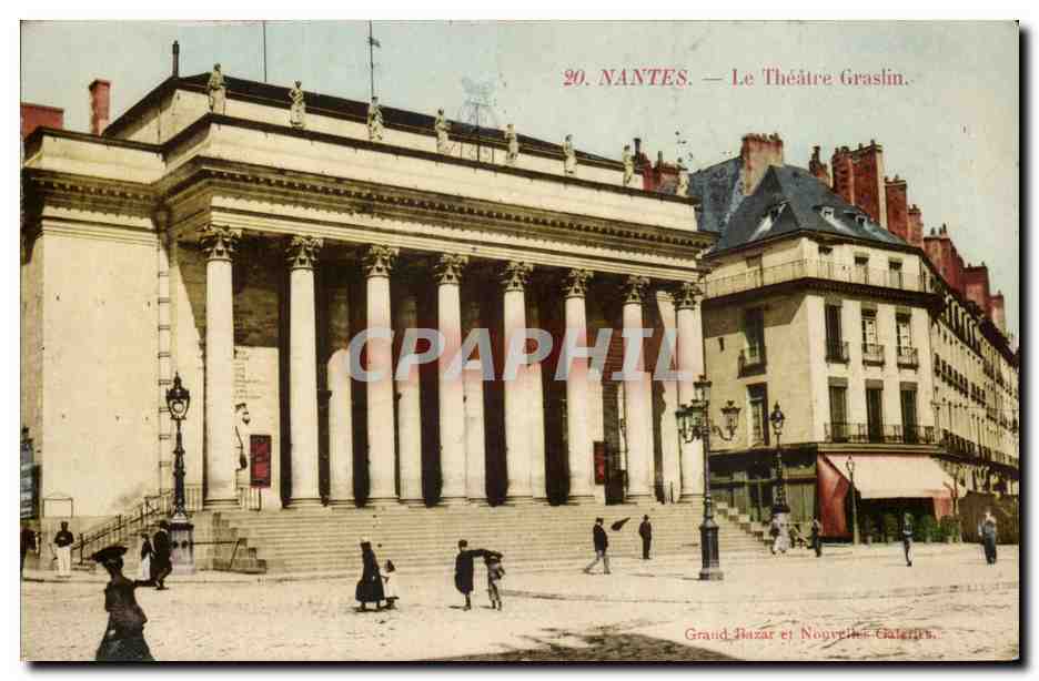 Nantes CPA Le theatre Graslin