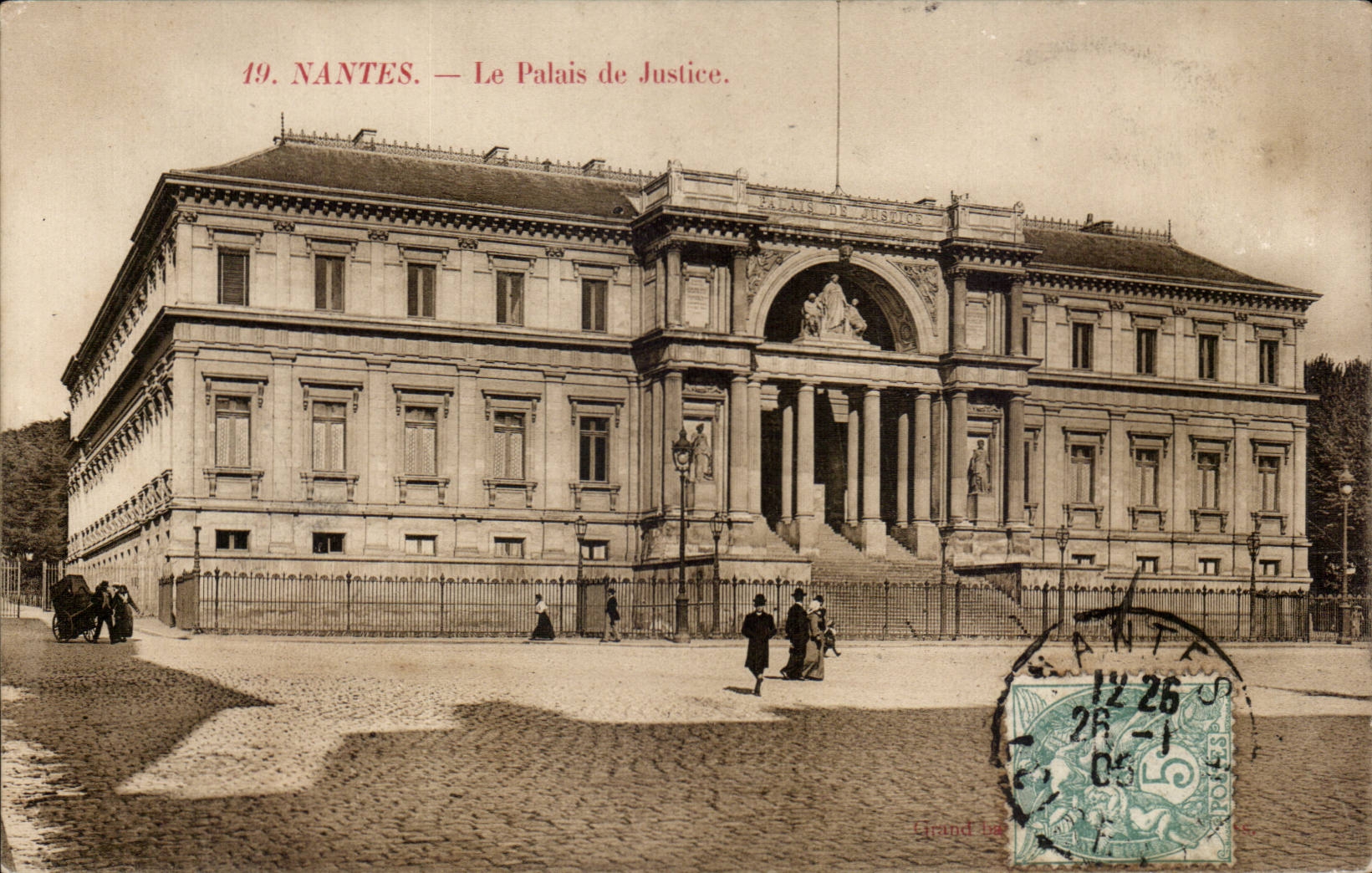 Nantes CPA Le palais de justice