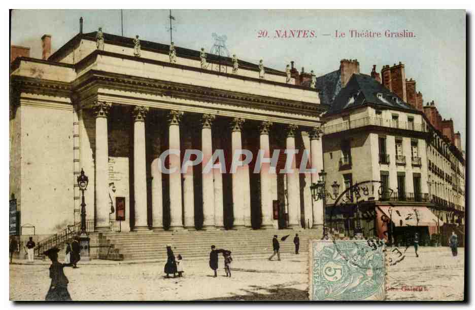 Nantes CPA Le theatre Graslin