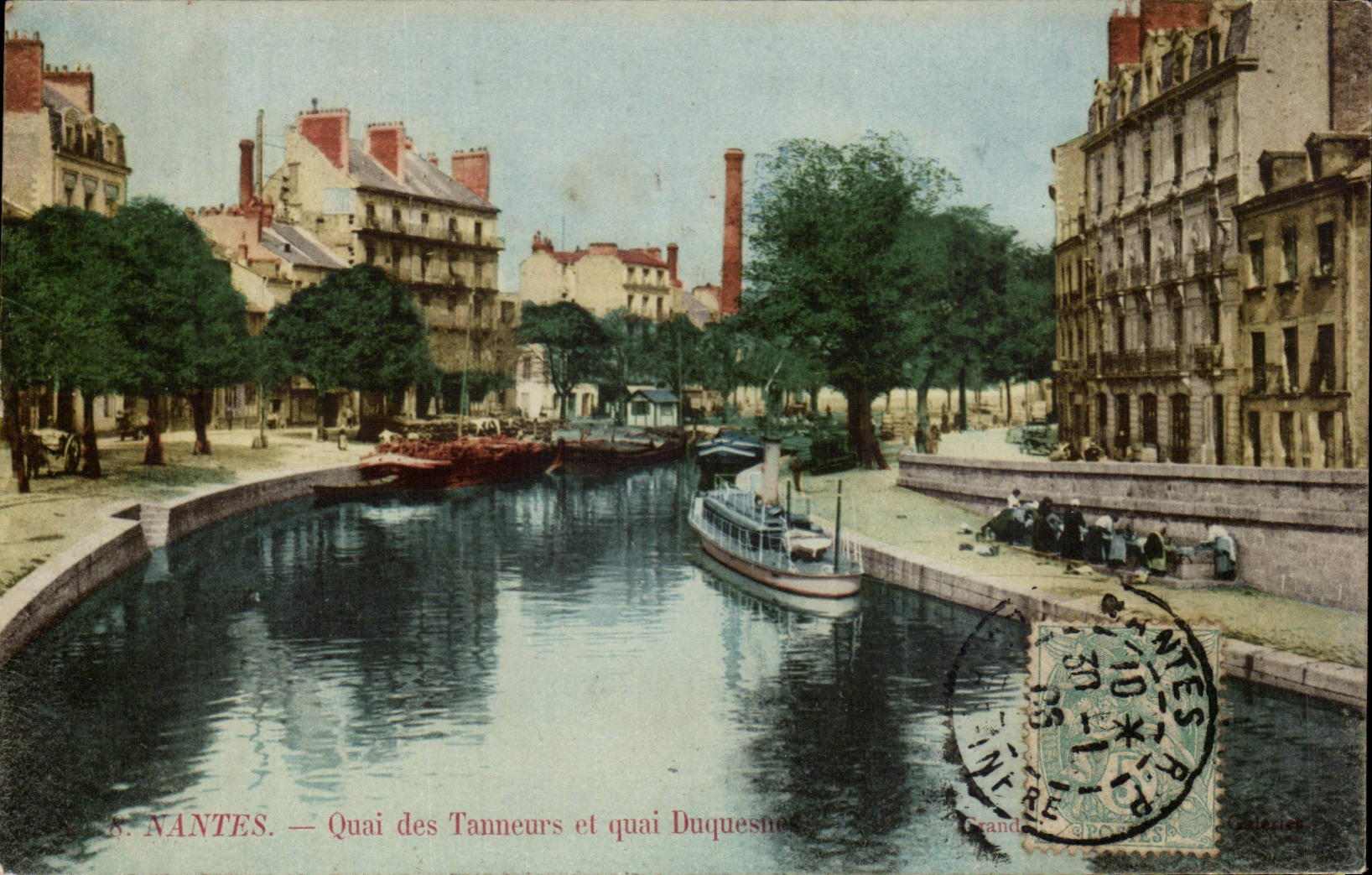 NANTES — Quai des Tanneurs et quai Duquesne — Galerie