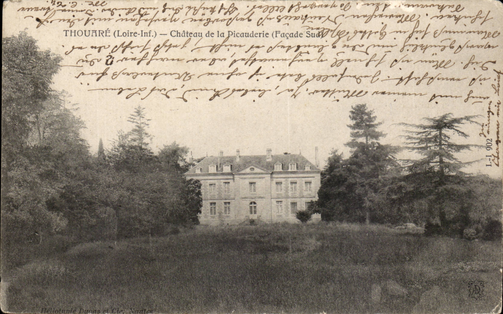 Thouare CPA Chateau de la Picuderie (facade sud)