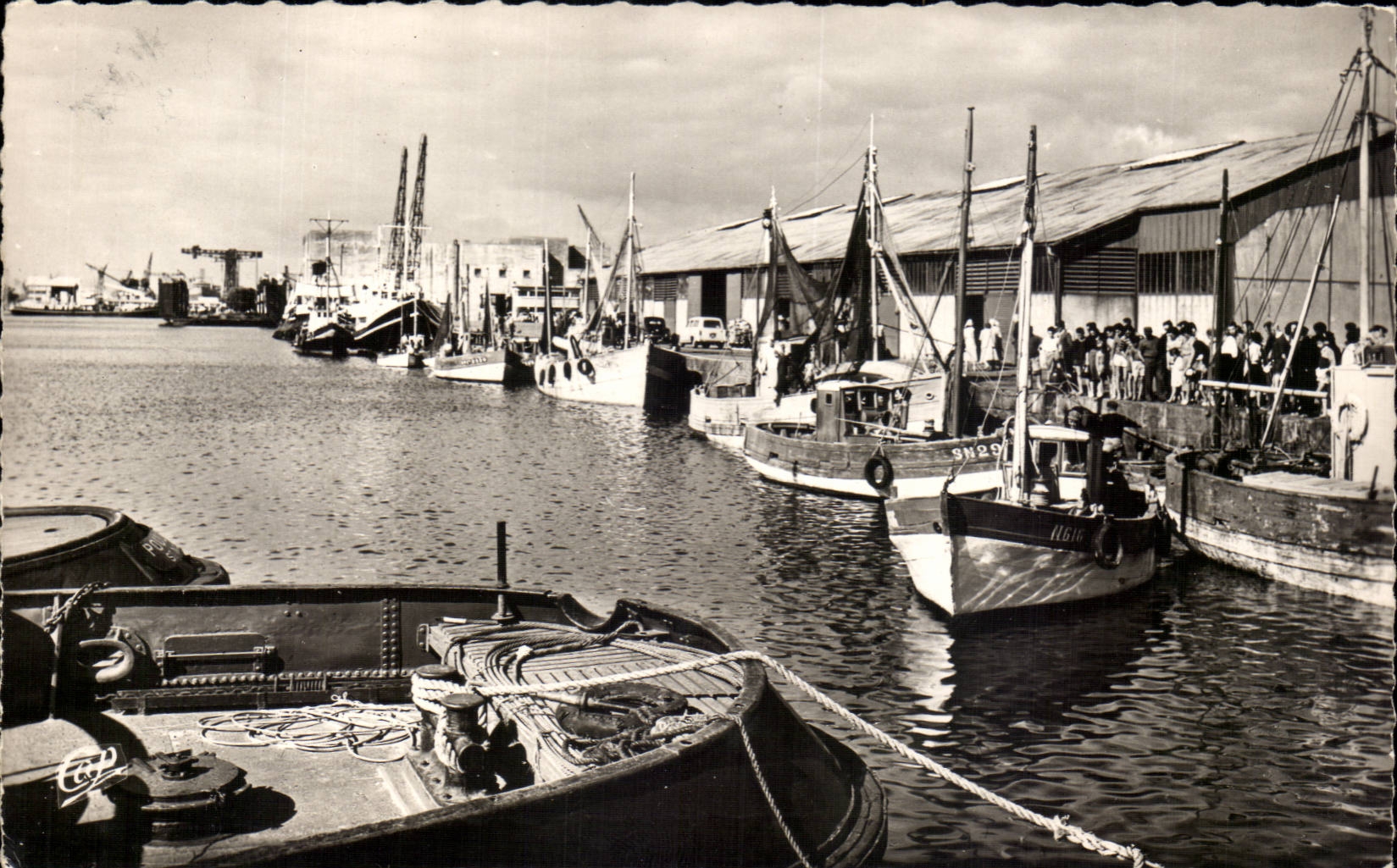 Saint Nazaire CPA Le port