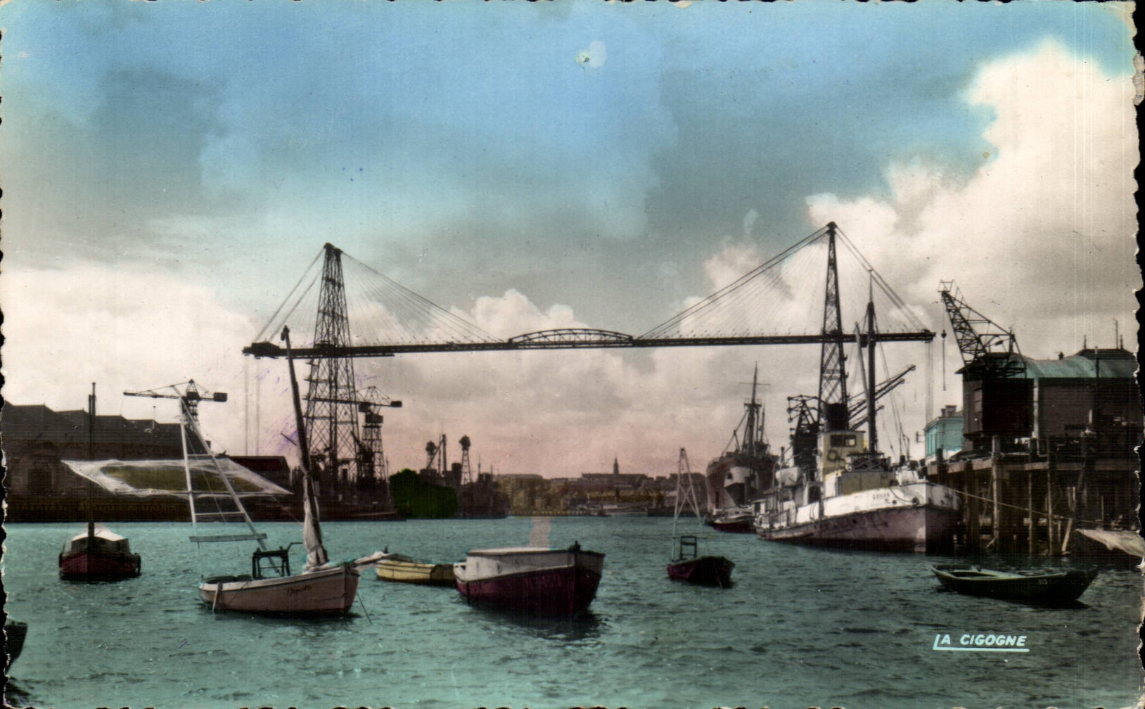 Nantes CPM Le pont transbordeur