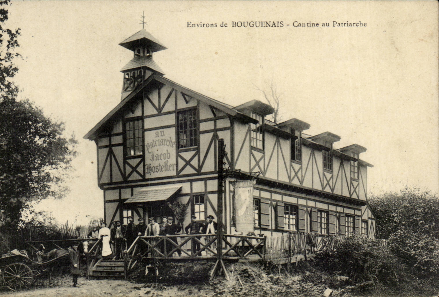 Environs de Bouguenais CPA Cantine du patriarche