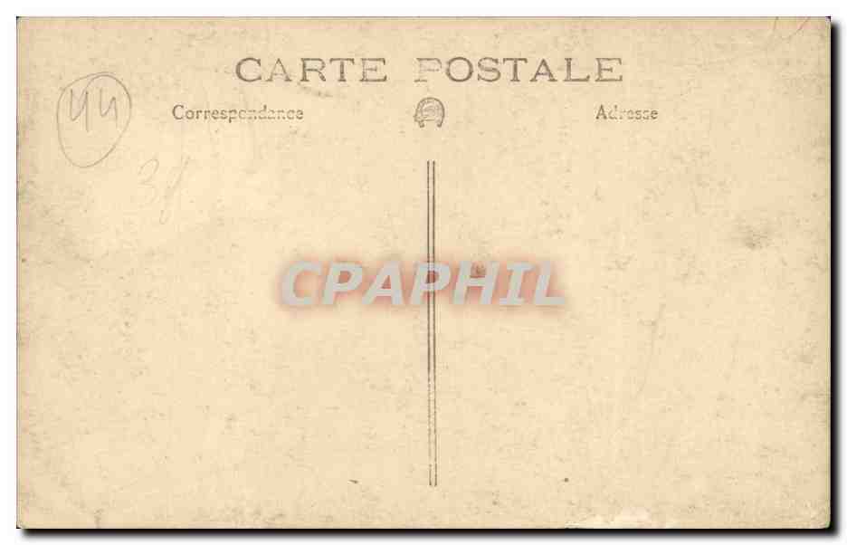 CPA Le Pouliguen Bateau — Back