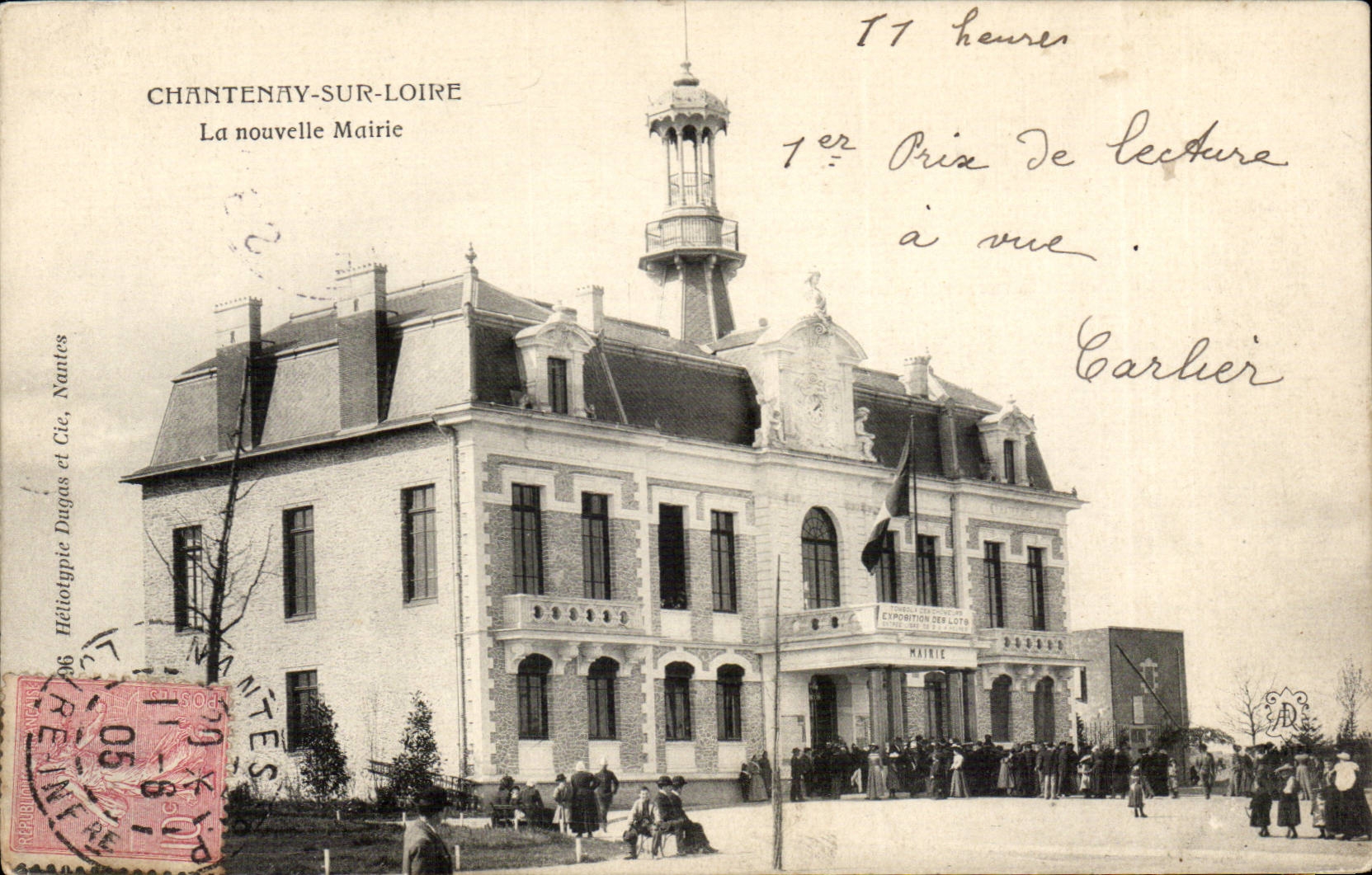 Chantenay sur Loire CPA La nouvelle mairie